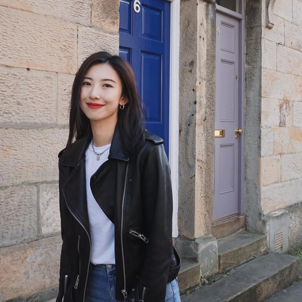 Classic AllSaints Balfern Leather Moto Biker Jacket Black Sz 4